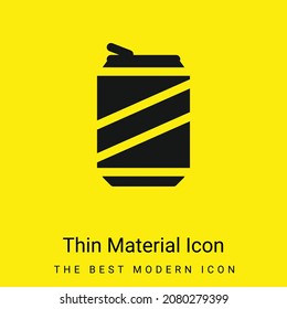 Beer minimal bright yellow material icon