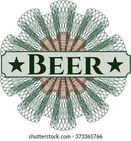 Beer money style rosette