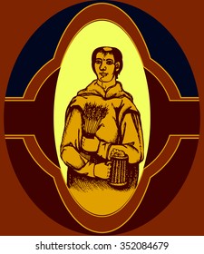 Beer Monk Logo.