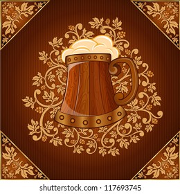 beer mug background