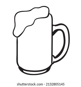 Beer Mug Drink Vector EPS