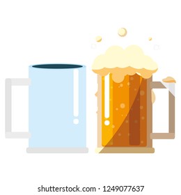 beer mug glass design