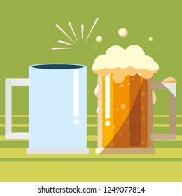 beer mug glass design