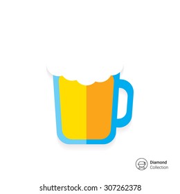 Beer mug icon