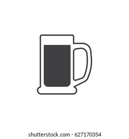 Beer mug icon.