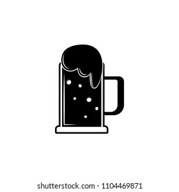 beer in a mug icon. Element of simple drinks icon for mobile concept and web apps. Detailed beer in a mug icon can be used for web and mobile. Premium icon