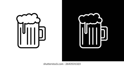 Beer mug icon. Graphic Design vector icon. Ui Ux Icons