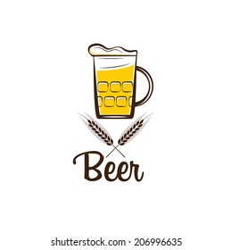beer mug illustration