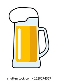 beer mug, simple icon