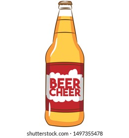 beer mug vector clipart design