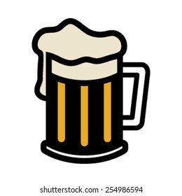 Beer Mug Vector Icon