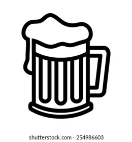 Beer Mug Vector Icon