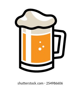 Beer Mug Vector Icon