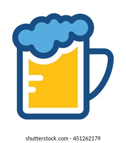 Beer Mug Vector Icon