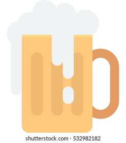 Beer Mug Vector Icon