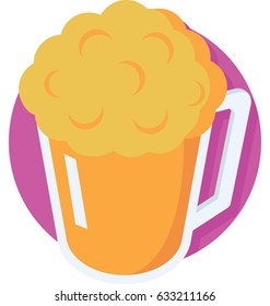 Beer Mug Vector Icon