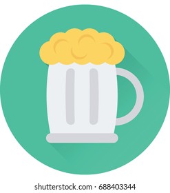 
Beer Mug Vector Icon
