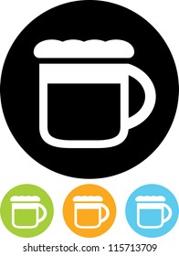 Beer mug - Vector icon isolated