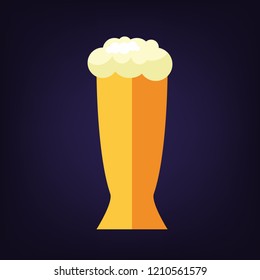 Beer Mug Vector Illustration