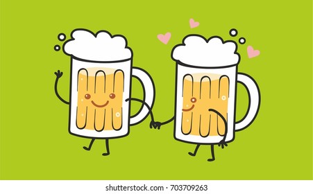 Beer mugs