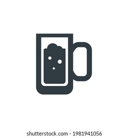 beer mugs clink glasses icon. Party icons universal set for web and mobile