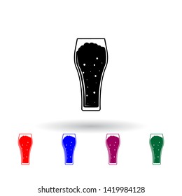 beer multi color icon. Elements of drink set. Simple icon for websites, web design, mobile app, info graphics
