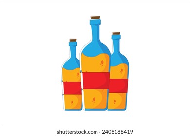 Beer New Year Party Sticker