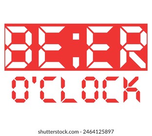 Beer O'clock,Beer T-shirt,Typography,Beer Svg,Beer Saying,Alcohol Design,Beer Gift,Beer Lover,Beer Mug,Drinking Svg,Commercial Use.