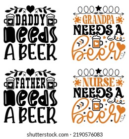 Beer Oktoberfest design concept illustration Hand drew Oktoberfest concept T shirt And SVG Design Bundle. SVG Quotes Design Template t shirt , Vector EPS Editable Files Bundle, can you download this D