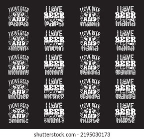 Beer Oktoberfest design concept illustration Hand drew. Oktoberfest concept T shirt And SVG Design Bundle. Beer SVG Quotes  t shirt Design, Vector EPS Editable Files Bundle, can you download this bund