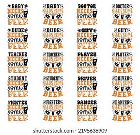 Beer Oktoberfest design concept illustration Hand drawn. Oktoberfest T shirt And SVG Design Bundle. Beer SVG Quotes t shirt Design, Vector EPS Editable Files Bundle, can you download this bundle