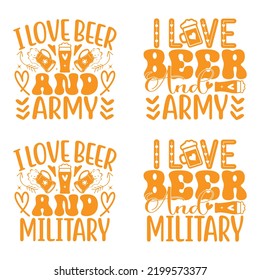 Beer Oktoberfest design concept illustration Hand drawn. Oktoberfest T shirt And SVG Design Bundle. Beer SVG Quotes t shirt Design, Vector EPS Editable Files Bundle.