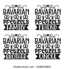 Beer Oktoberfest design concept illustration Hand drawn. Oktoberfest T shirt And SVG Design Bundle. Beer SVG Quotes t shirt Design, Vector EPS Editable Files Bundle.