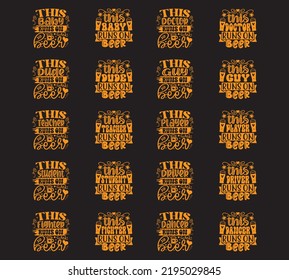 Beer Oktoberfest t shirt design bundle. Oktoberfest handwritten lettering. Beer Festival celebration Vector Design. Vector EPS Editable Files Bundle, can you download this Designs Bundle..