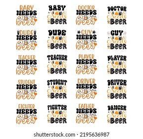 Beer Oktoberfest t shirt design bundle. Oktoberfest handwritten lettering. Beer Festival celebration Vector Design. Vector EPS Editable Files Bundle, can you download this Designs Bundle..