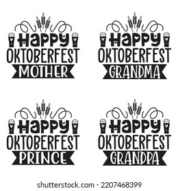 Beer, Oktoberfest t shirt design bundle. Oktoberfest SVG Bundle Beer Svg, Women's Oktoberfest Shirt, Girl Beer Design, Prost, Pretzels and Beer, Vector EPS Editable Files Bundle.