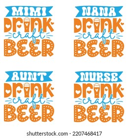 Beer, Oktoberfest t shirt design bundle. Oktoberfest SVG Bundle Beer Svg, Women's Oktoberfest Shirt, Girl Beer Design, Prost, Pretzels and Beer, Vector EPS Editable Files Bundle.