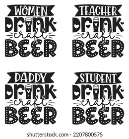 Beer, Oktoberfest t shirt design bundle. Oktoberfest SVG Bundle Beer Svg, Women's Oktoberfest Shirt, Girl Beer Design, Prost, Pretzels and Beer, Vector EPS Editable Files Bundle.