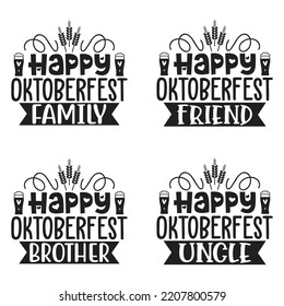 Beer, Oktoberfest t shirt design bundle. Oktoberfest SVG Bundle Beer Svg, Women's Oktoberfest Shirt, Girl Beer Design, Prost, Pretzels and Beer, Vector EPS Editable Files Bundle.