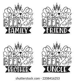 Beer, Oktoberfest t shirt design bundle. Oktoberfest Squad SVG, Beer Drinking Party, German Sausage, Prost Beer German, Deutschland Beer Germany.