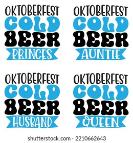 Beer, Oktoberfest t shirt design bundle. Oktoberfest SVG Bundle Beer Svg, Women's Oktoberfest Shirt, Girl Beer Design, Prost, Pretzels and Beer, Vector EPS Editable Files Bundle.