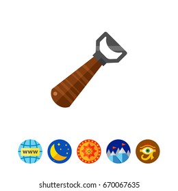 Beer opener icon
