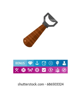 Beer opener icon