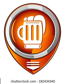 Beer orange pointer