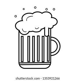 beer Outline vector icon