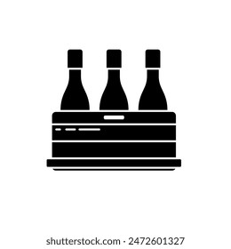 beer pack concept line icon. Simple element illustration. beer pack concept outline symbol design.