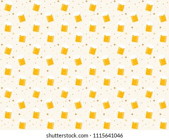 beer pattern background