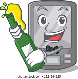 With beer personal digital toy assistant character shape