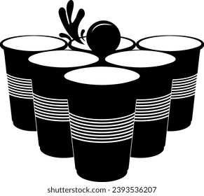 Beer Pong Beirut Digital EPs Vector graphics File