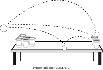 Beer pong table game. You can add instructions about the game.